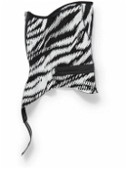ACRONYM - Zebra-Print Polartec® Power Stretch® Snood