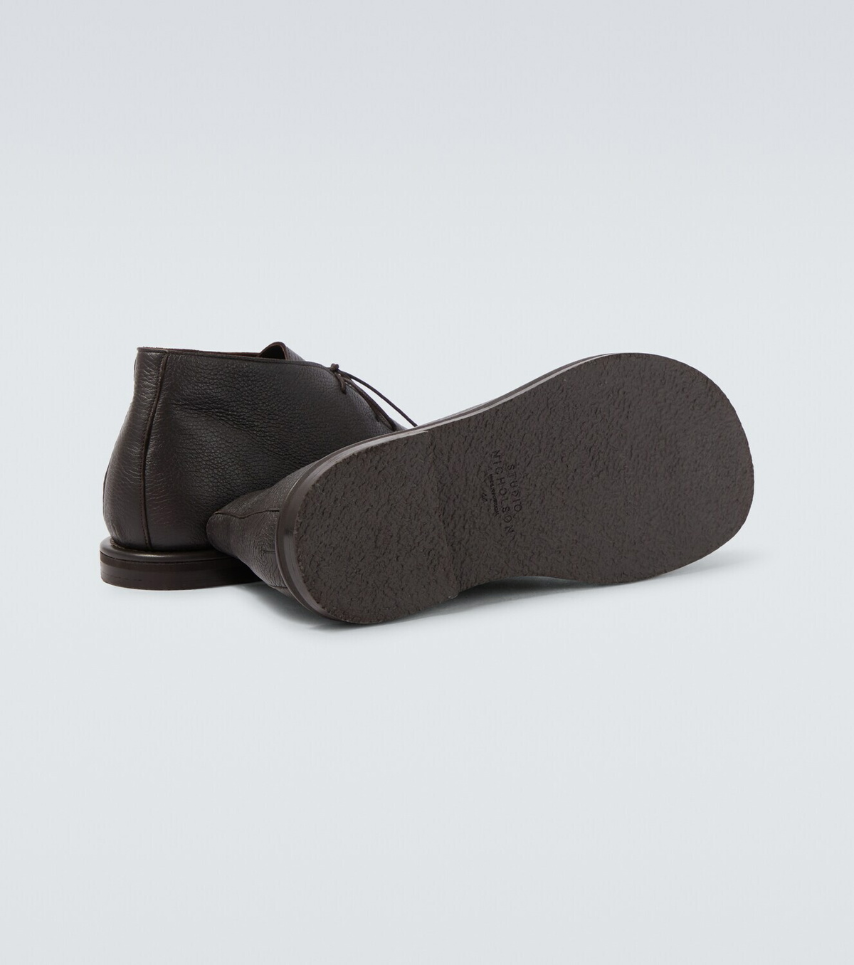 Studio Nicholson Woodrow leather desert boots