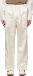 Bode Off-White Candyfloss Track Pants