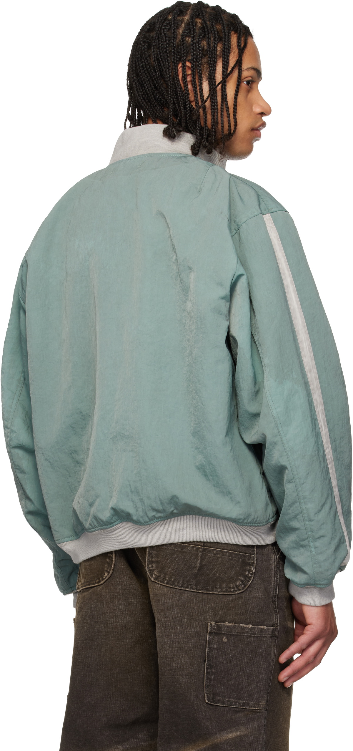 ALEXANDER DIGENOVA Blue RL-Bomber Jacket