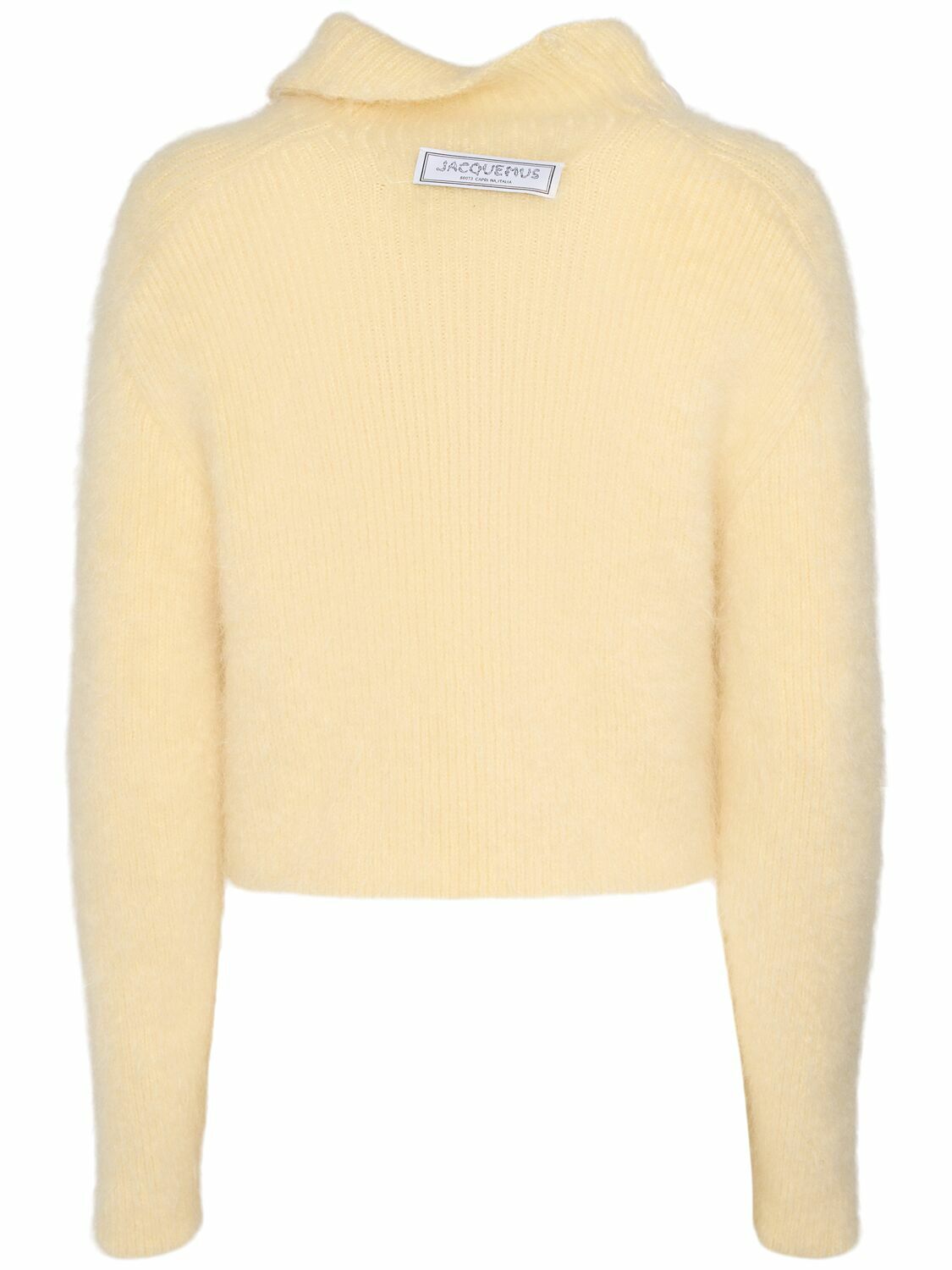 JACQUEMUS Le Pull Marina Mohair Blend Knit Sweater