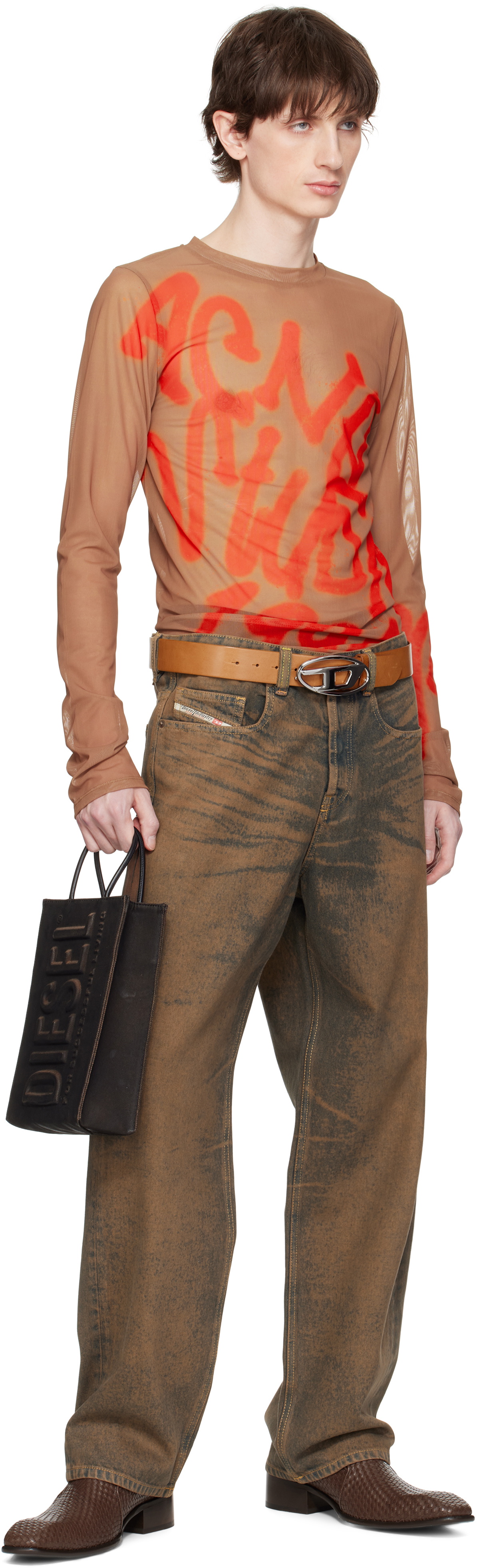 Diesel Tan B-1dr W Belt Diesel