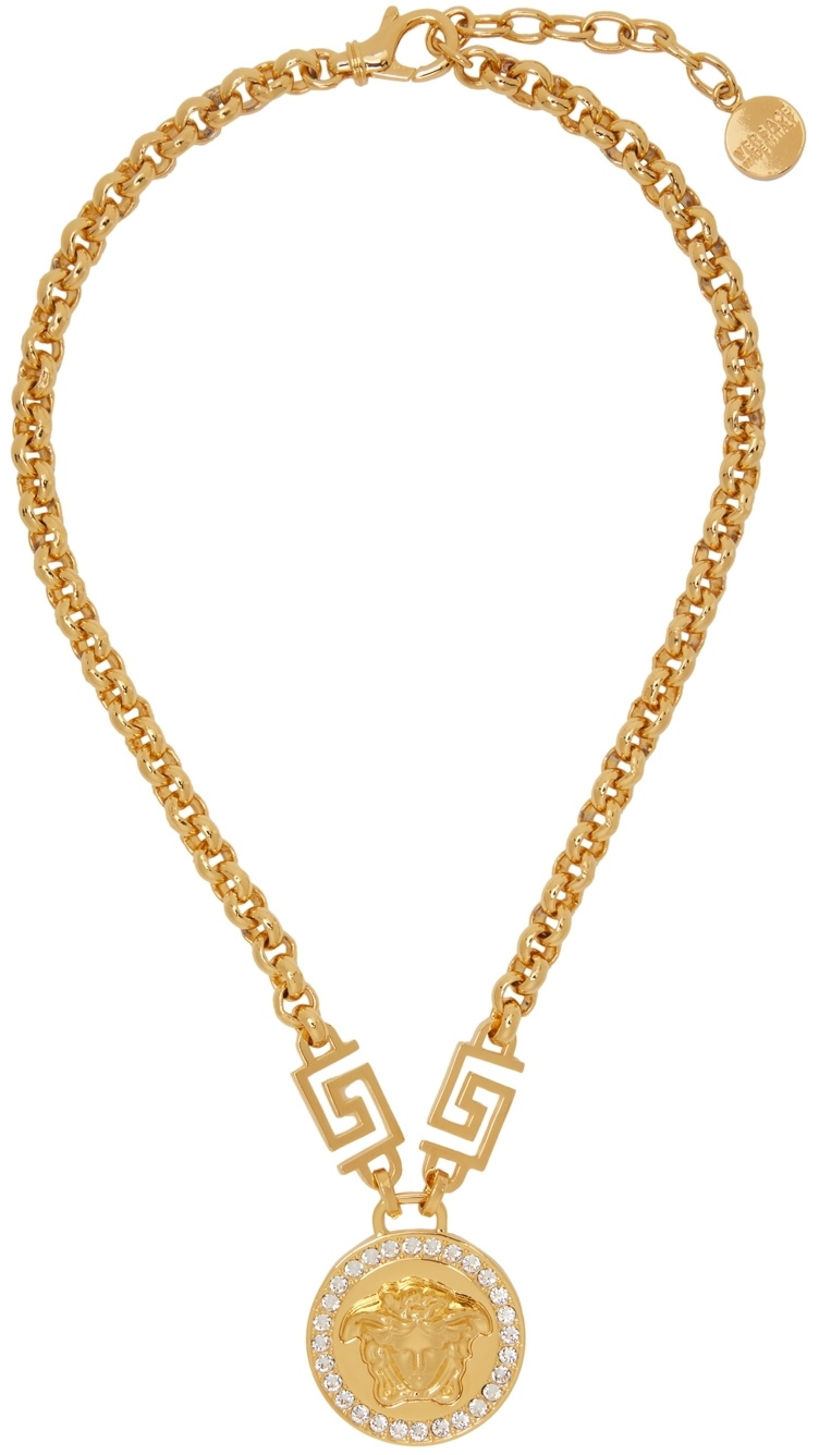 Versace Gold Icon Medusa Necklace Versace