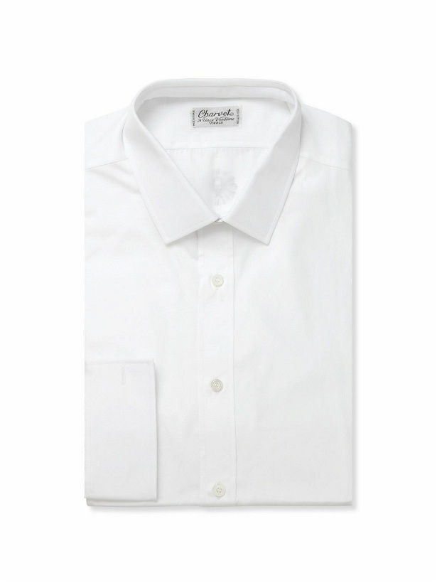 Photo: Charvet - White Slim-Fit Cotton Shirt - White