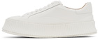 Jil Sander White Platform Sneakers