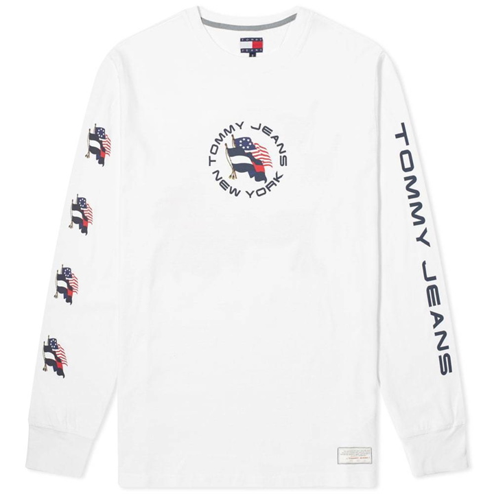 Photo: Tommy Jeans Summer Long Sleeve Flag Tee