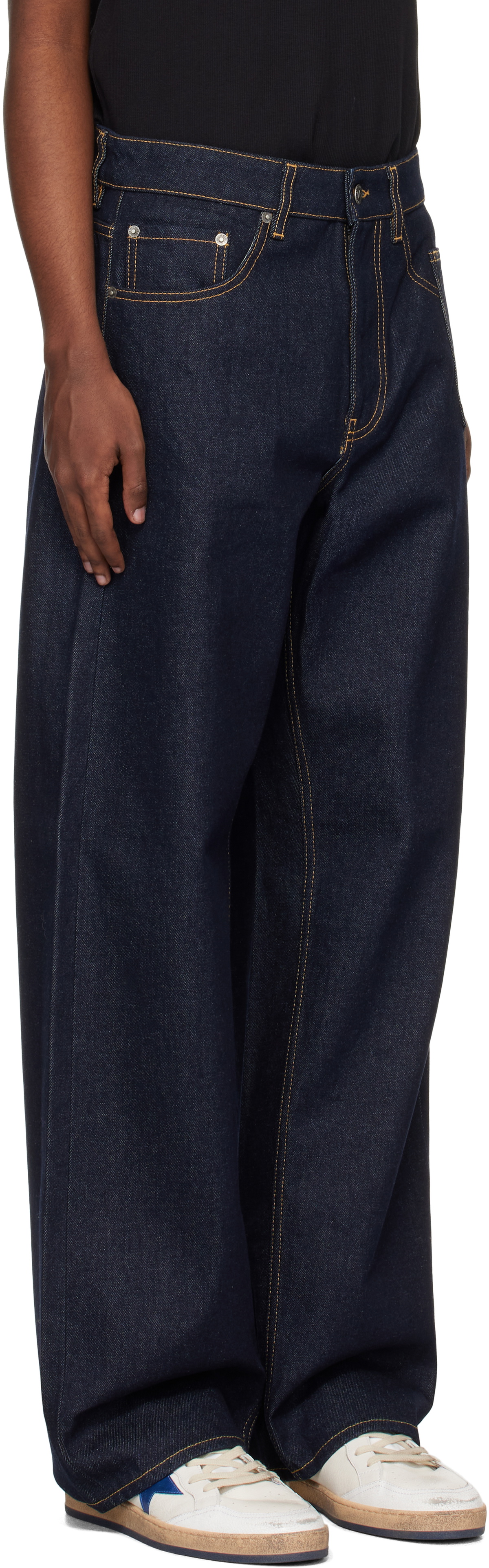 Golden Goose Blue One-Wash Jeans