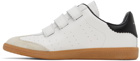 Isabel Marant White & Black Bethy Sneakers