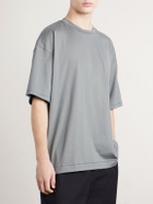 ATON - Oversized Cotton-Jersey T-Shirt - Green
