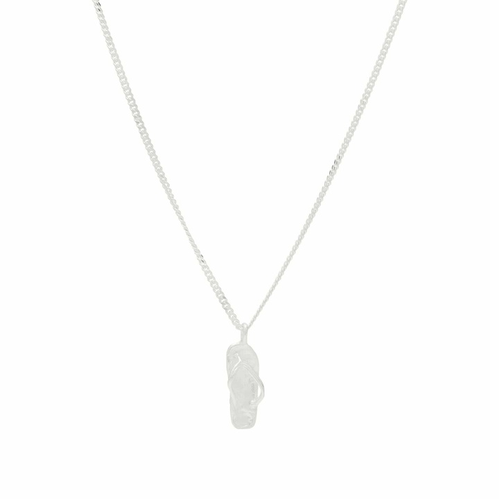 Photo: Simuero Chancla Necklace in Silver 
