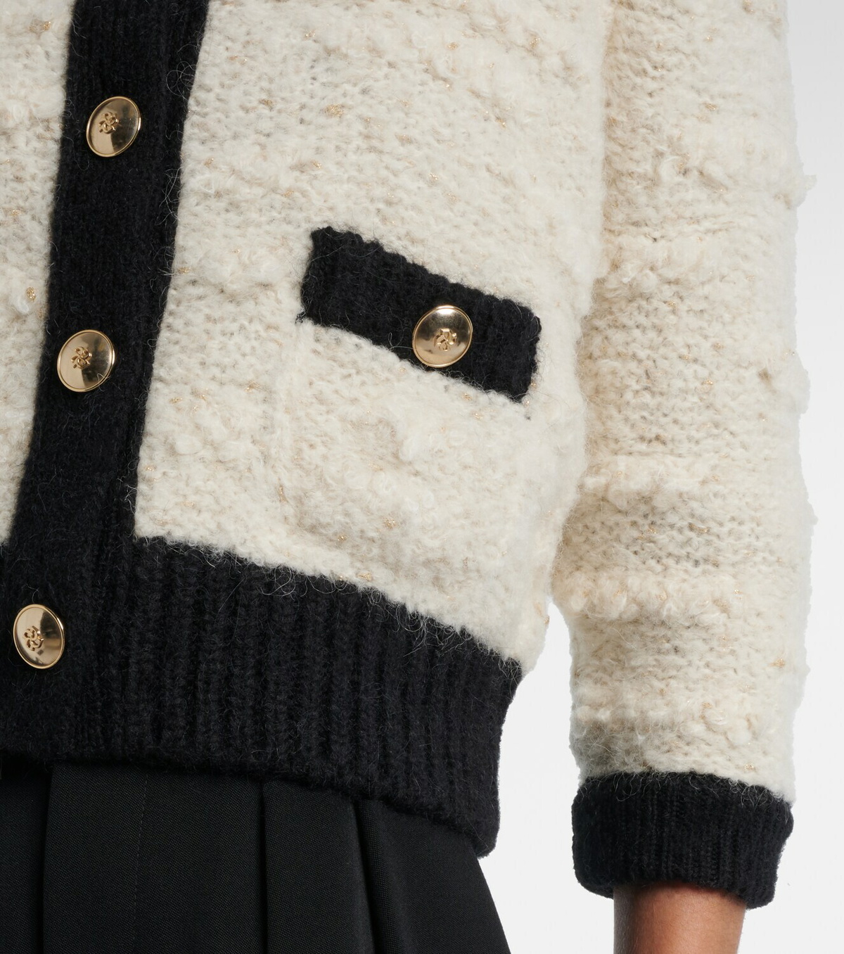 Dorothee Schumacher Delightful Sparkle wool-blend cardigan