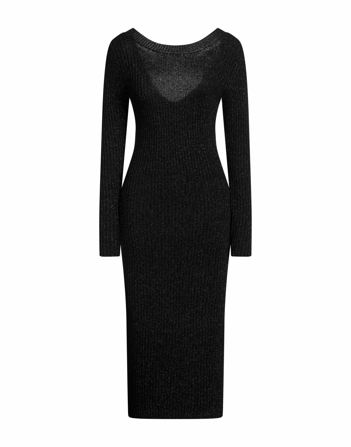 Jucca Womens Midi dress in Black