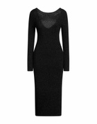 Jucca Womens Midi dress in Black
