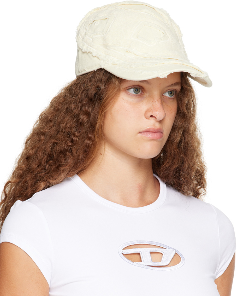 Diesel White C-Obi Cap