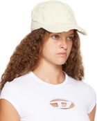 Diesel White C-Obi Cap
