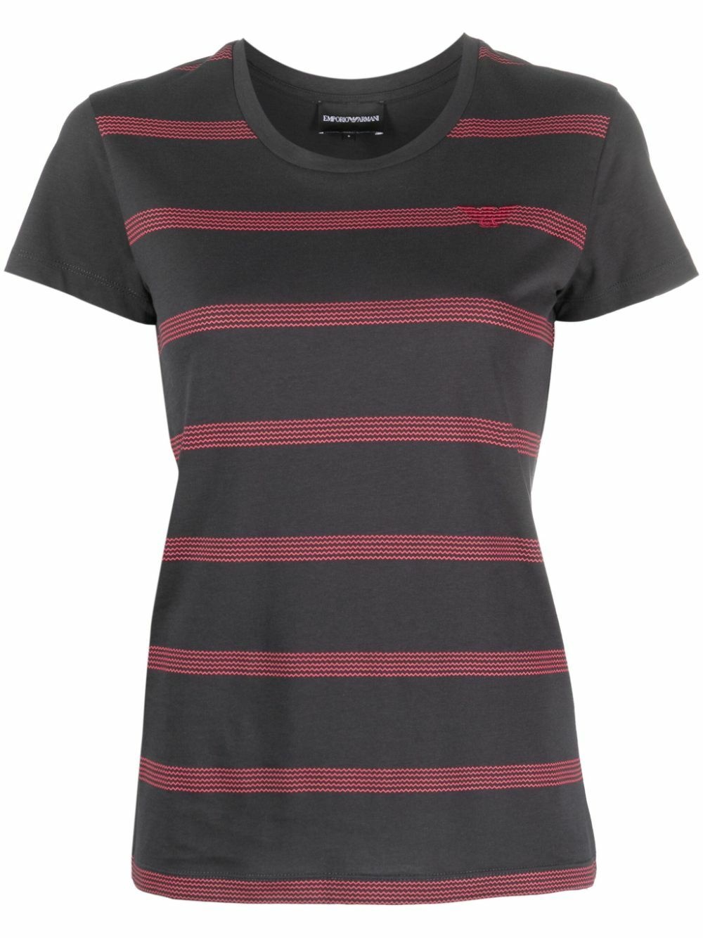 EMPORIO ARMANI - Striped Cotton T-shirt