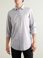 Massimo Alba - Canary Cotton-Poplin Shirt - Gray