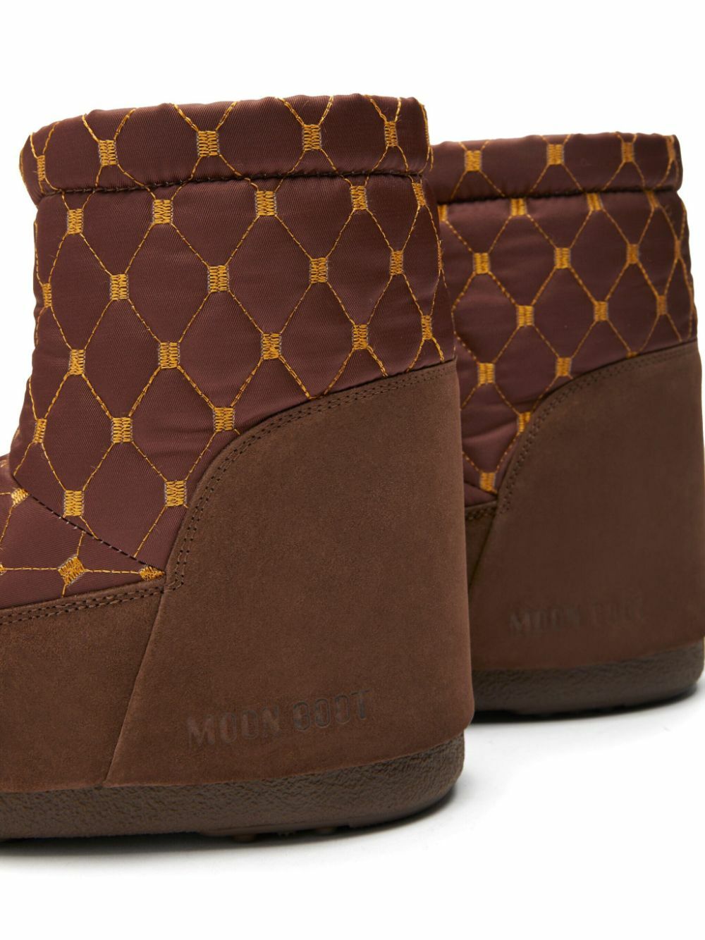 Moon Boot Brown Icon Low Quilted Boots