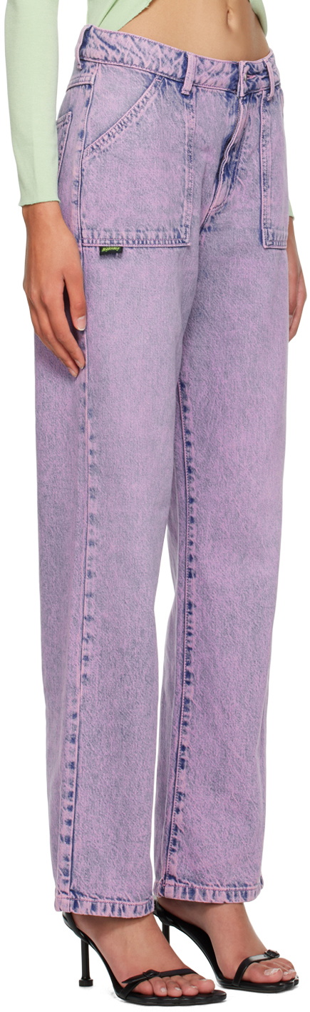 AVAVAV SSENSE Exclusive Purple Jeans