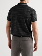 Kjus Golf - Printed Jersey Golf Polo Shirt - Black