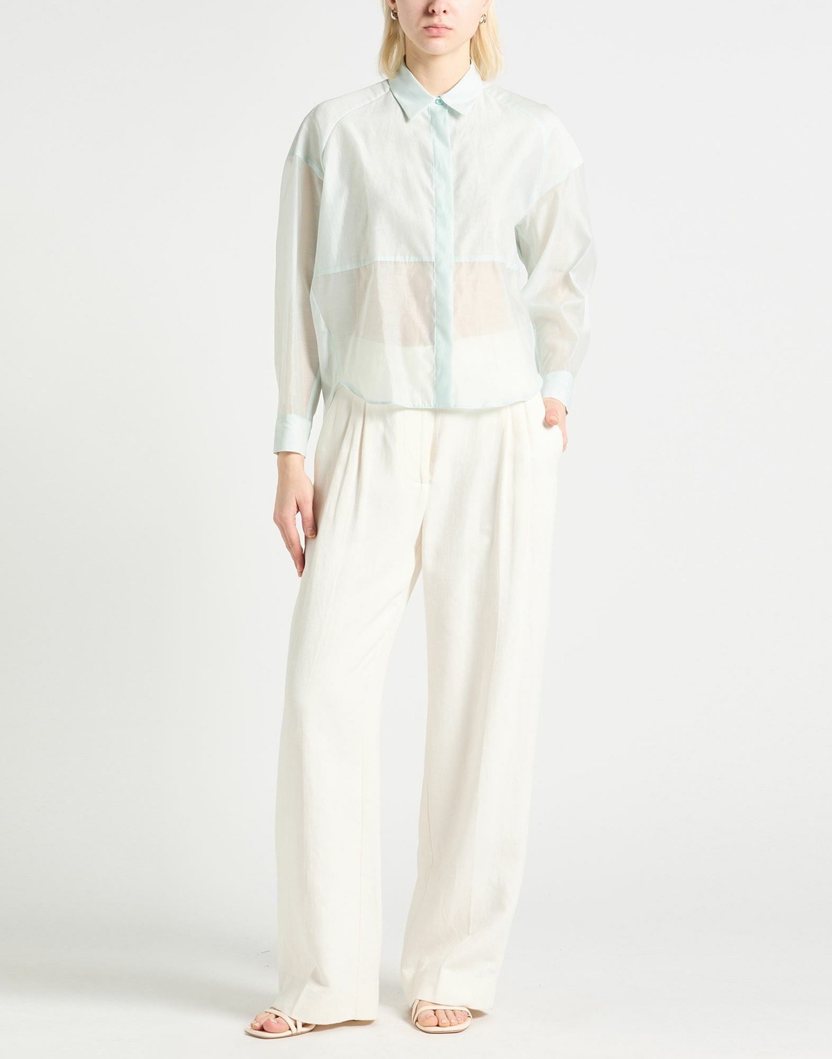 Peserico Womens Shirt Sky in Blue
