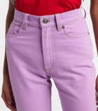 Versace High-rise capri jeans