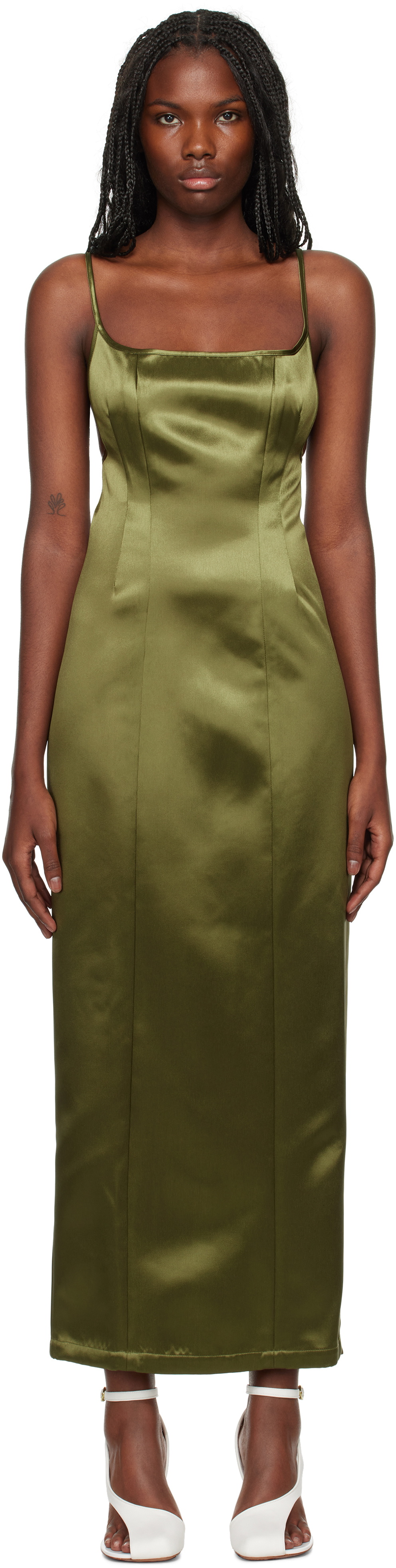 Paris Georgia Green 09 Sammy Midi Dress Paris Georgia