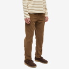 Save Khaki Men's Cord Easy Chino in Tobacco