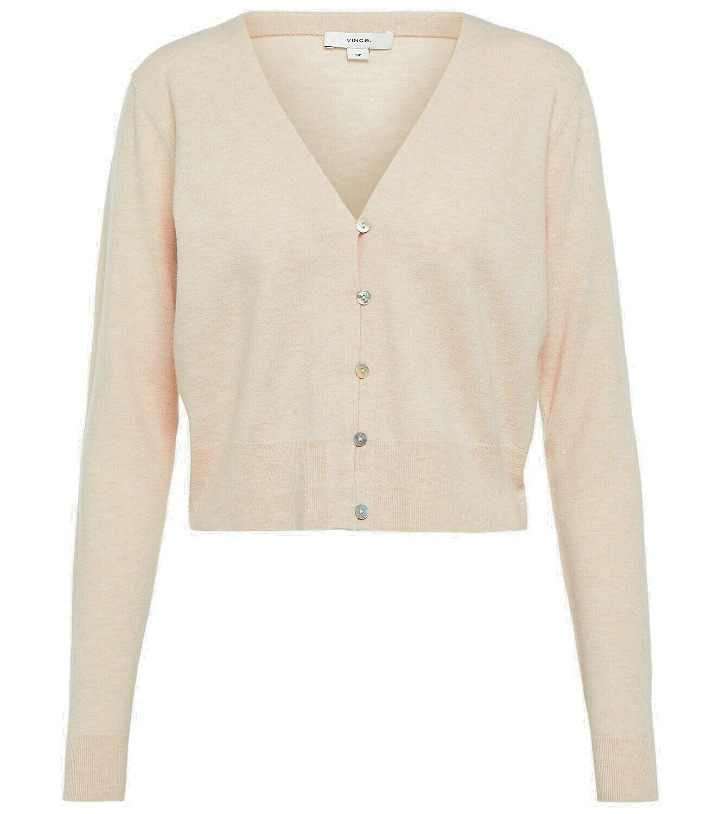Photo: Vince Wool and cashmere-blend cardigan