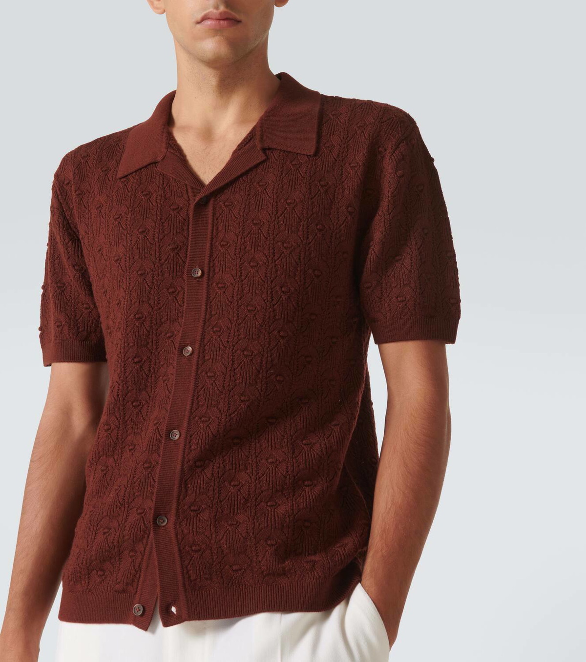 King & Tuckfield Wool shirt
