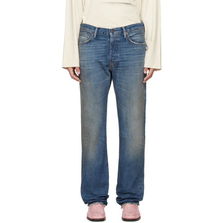 Photo: Acne Studios Blue 1996M Bingo Jeans