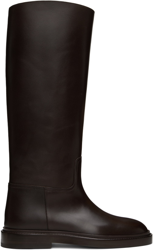 Photo: Legres Brown Riding Tall Boots