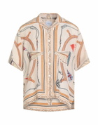 Rhude Mens Shirt in Beige