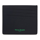 Maison Margiela Black and Green 11 Card Holder