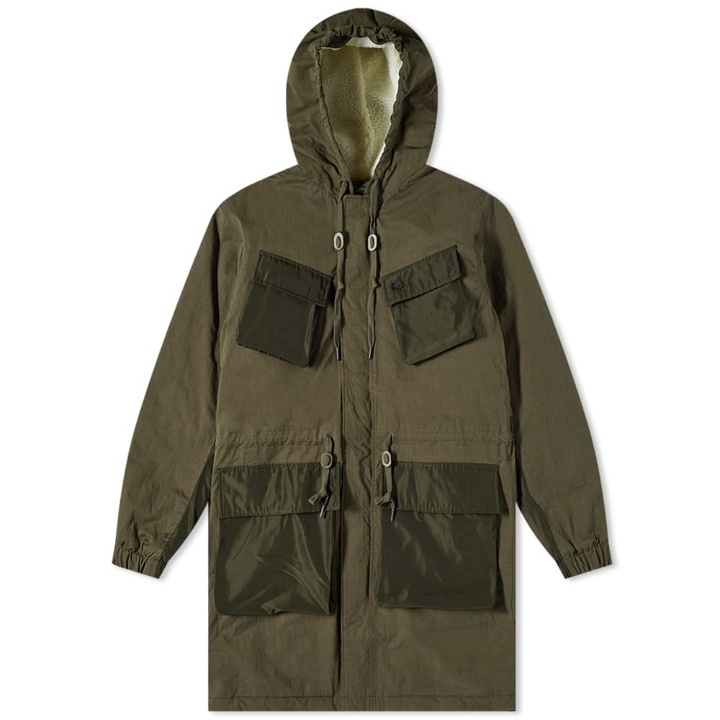 Photo: Fred Perry Utility Pocket Parka