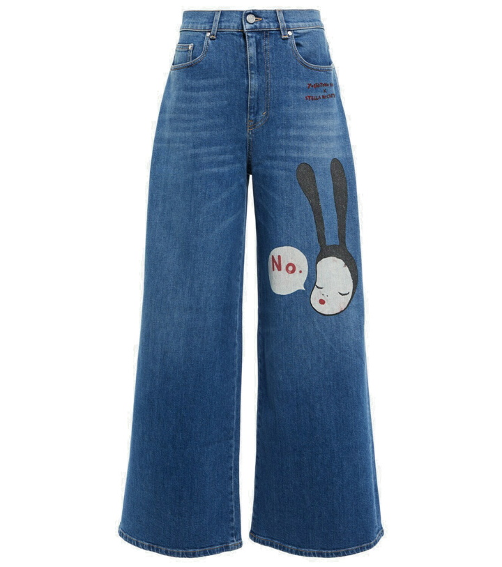 Photo: Stella McCartney - x Yoshitomo Nara wide-leg jeans