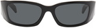 Prada Eyewear Black Symbole Sunglasses