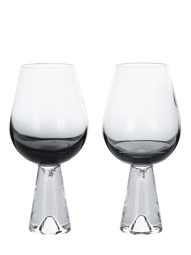 Photo: TOM DIXON - Set Of 2 Tank Wine Glasses