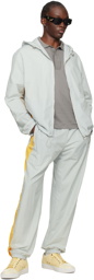 Lanvin Gray & Yellow Future Edition Jacket