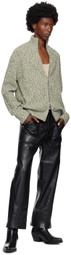 Nanushka Gray Sonni Cardigan