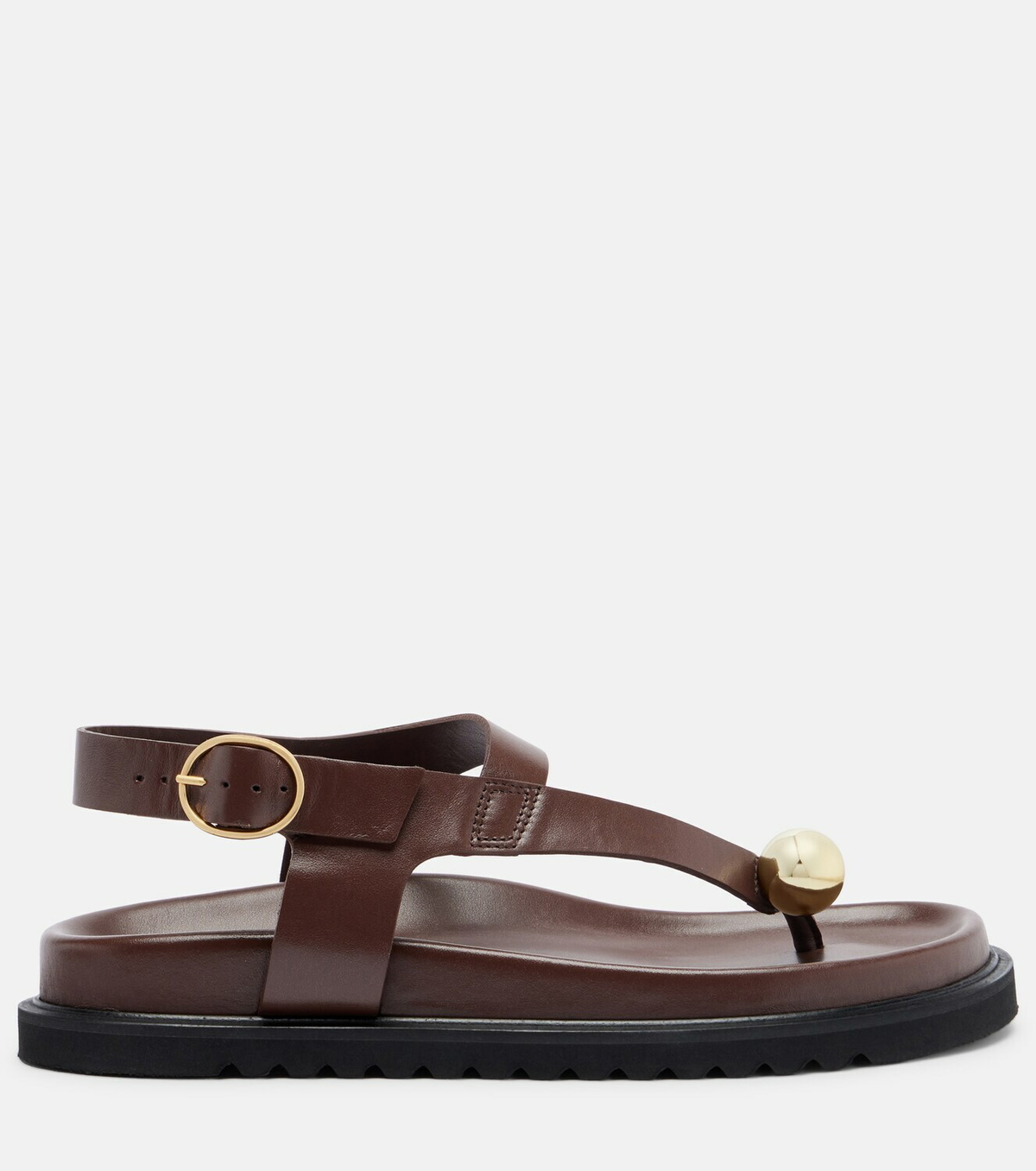 Souliers Martinez Spiaggia leather sandals