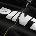 END. Pint Club Zip-Hoodie in Washed Black