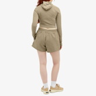 Adidas x FOG Women's Adidas x Fear of God Athletics Crop Hoodie in Clay