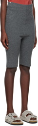 extreme cashmere Gray n°247 Shorts