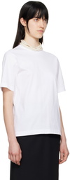 Carven White Pearl T-shirt