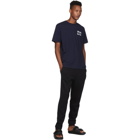 Bather Navy Swimming and Recreation T-Shirt