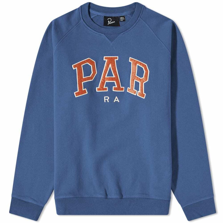 Photo: By Parra Men's Educational Crew Sweat in Blue