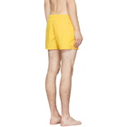 Givenchy Yellow Logo Swim Shorts