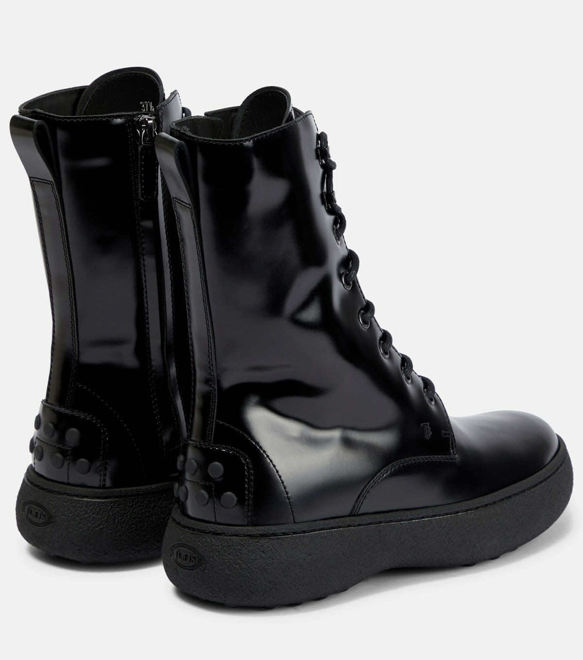 Tod's - Leather combat boots