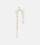 Sophie Bille Brahe - Petite Perle Nuit 14Kt gold and pearl earrings